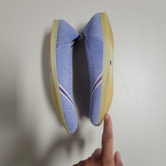 Rothy's The Flat Retired Mirror Reflective Stripe Round Toe Flats - Picture 6 of 15